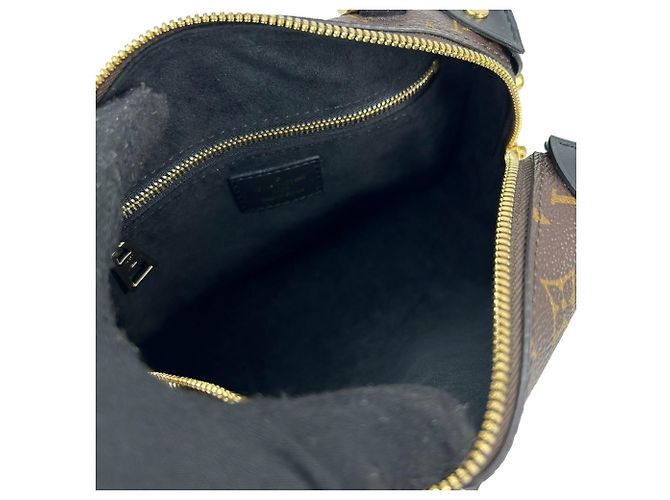 Borsa Petite Malle Souple Louis Vuitton Monogramma - vista 3