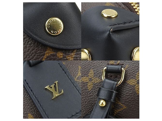Borsa Petite Malle Souple Louis Vuitton Monogramma - vista 6