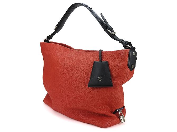 Borsa a Spalla Monogram Louis Vuitton Nero Rosso - vista 2