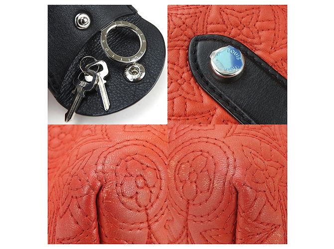 Borsa a Spalla Monogram Louis Vuitton Nero Rosso - vista 5