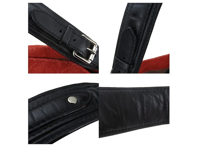 Borsa a Spalla Monogram Louis Vuitton Nero Rosso - vista 8