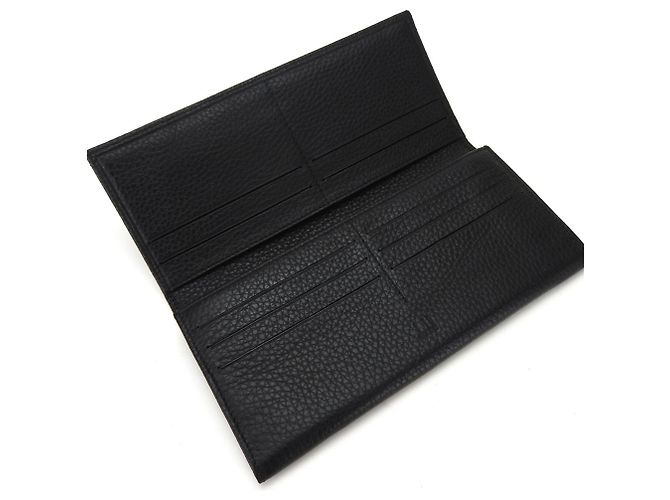 Alfred Dunhill Dunhill Bi-Fold Long Wallet Black - view 2