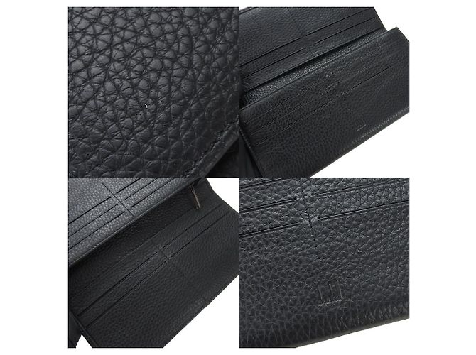 Alfred Dunhill Dunhill Bi-Fold Long Wallet Black - view 5