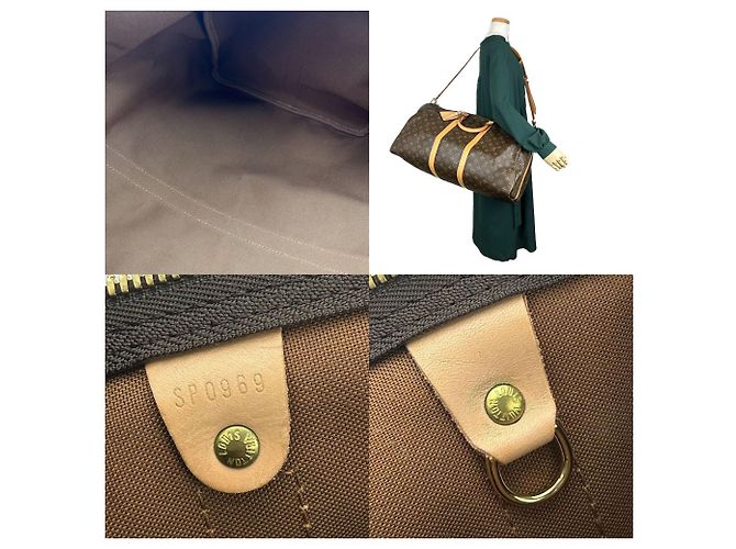 Keepall Borsa Boston Monogram Louis Vuitton Monogramma - vista 10