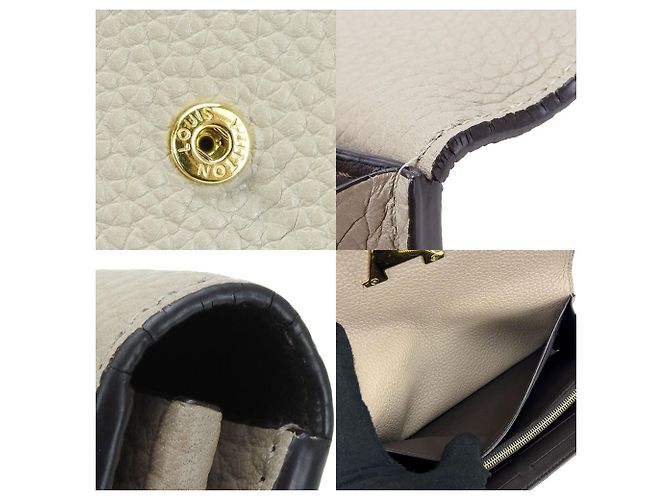 Capucines Cartera larga Louis Vuitton en cuero Galle - vista 6
