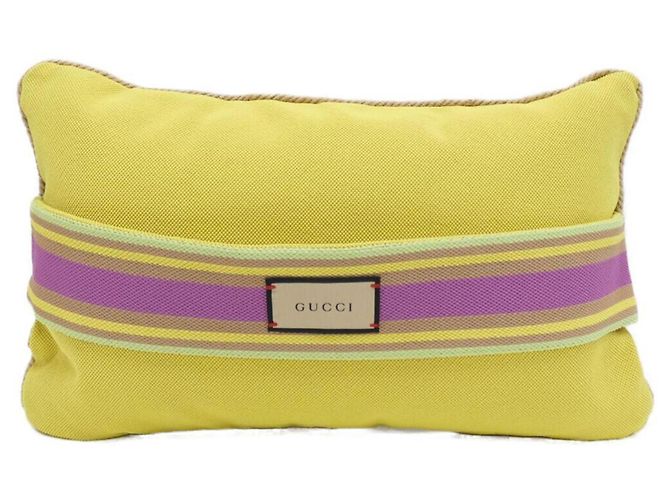 Coussin ZAREY Gucci 795696 Jaune - vue 2