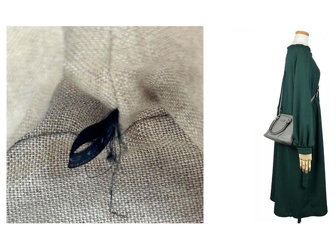 Borsa a spalla in pelle Micro Guccissima di Gucci Marrone - vista 10