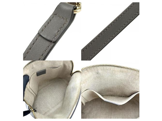 Borsa a spalla in pelle Micro Guccissima di Gucci Marrone - vista 8