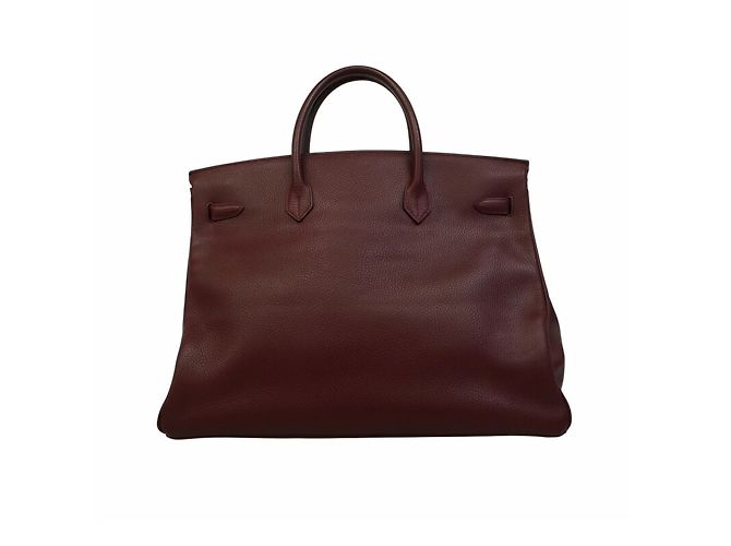 Borsa Hermès Birkin 40 in Bordeaux Bordò - vista 15