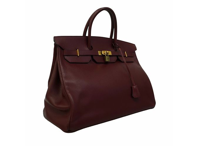 Borsa Hermès Birkin 40 in Bordeaux Bordò - vista 2