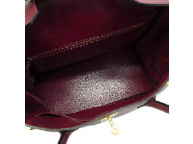 Borsa Hermès Birkin 40 in Bordeaux Bordò - vista 4