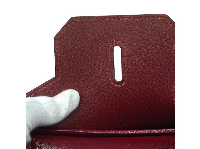 Borsa Hermès Birkin 40 in Bordeaux Bordò - vista 7