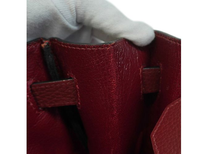 Borsa Hermès Birkin 40 in Bordeaux Bordò - vista 9