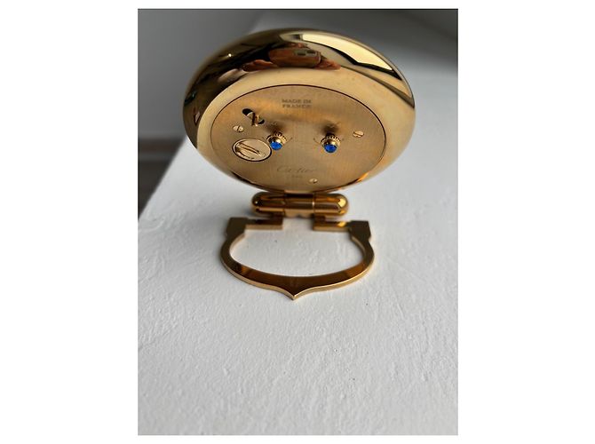 Cartier 'Kolosseum' Wecker Golden - Ansicht 2