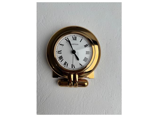 Cartier 'Kolosseum' Wecker Golden - Ansicht 4