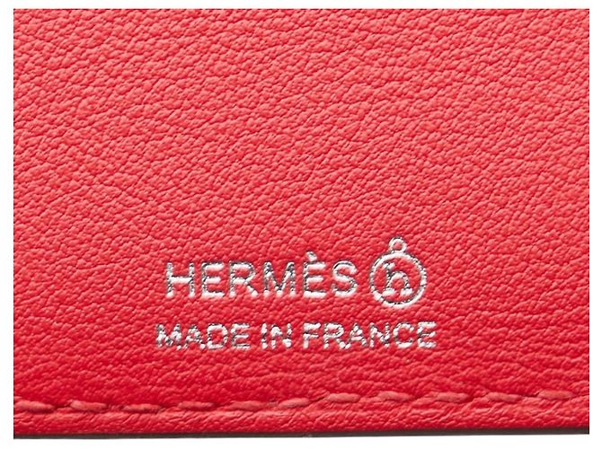 Silk In Borsa Clutch in seta Petite H di Hermès a forma di cuore Rosso Bordò - vista 5