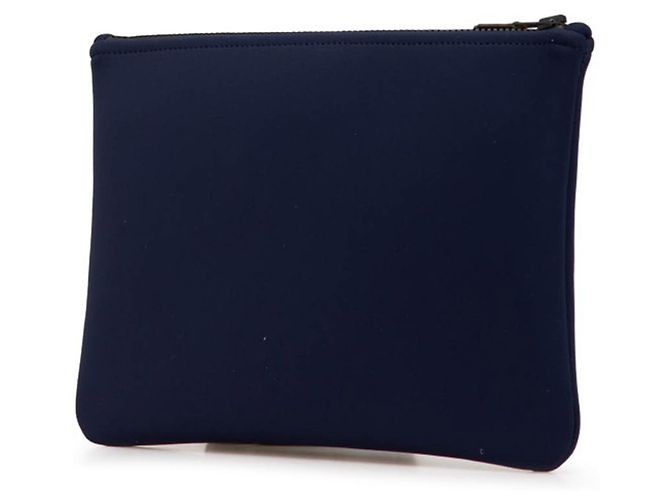 Hermès Pochette piatta Neoban MM Hermes Truss Blu navy - vista 2