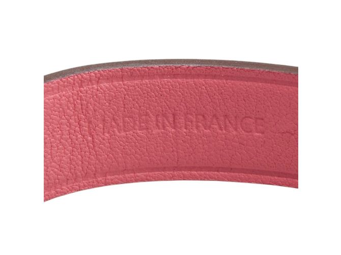 Hermès Porte-gants Hermes Kelly en Rose Azalee Pink - vue 6