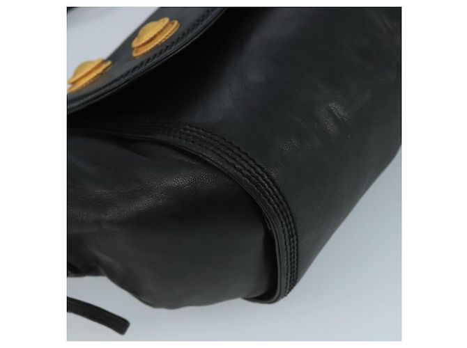 Borsa a Spalla LOEWE in Pelle Nera Auth ar13208 Nero - vista 14