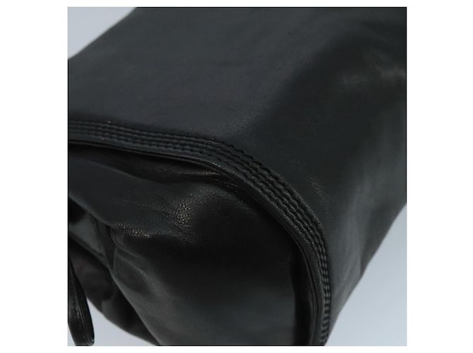 Borsa a Spalla LOEWE in Pelle Nera Auth ar13208 Nero - vista 16