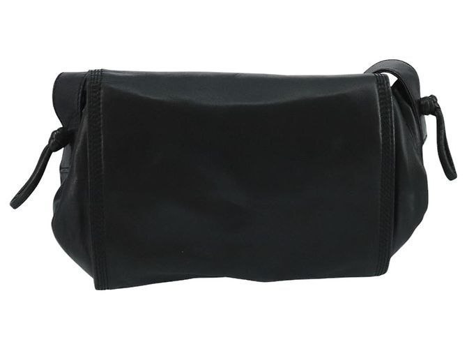 Borsa a Spalla LOEWE in Pelle Nera Auth ar13208 Nero - vista 2