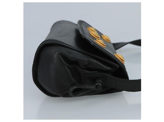 Borsa a Spalla LOEWE in Pelle Nera Auth ar13208 Nero - vista 3