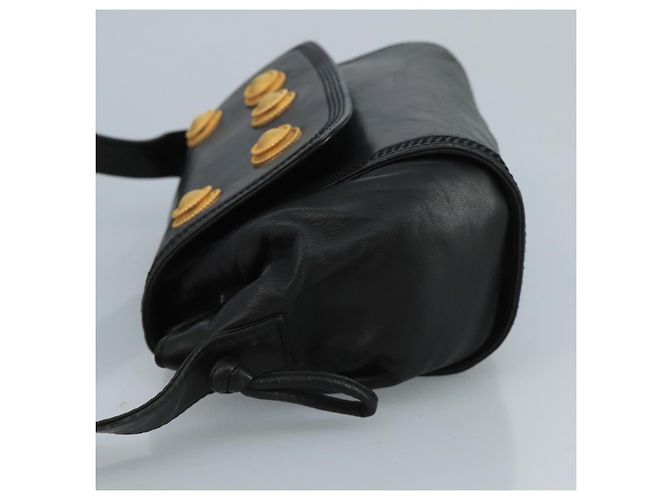 Borsa a Spalla LOEWE in Pelle Nera Auth ar13208 Nero - vista 4