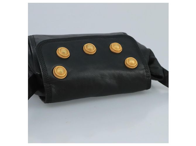 Borsa a Spalla LOEWE in Pelle Nera Auth ar13208 Nero - vista 6