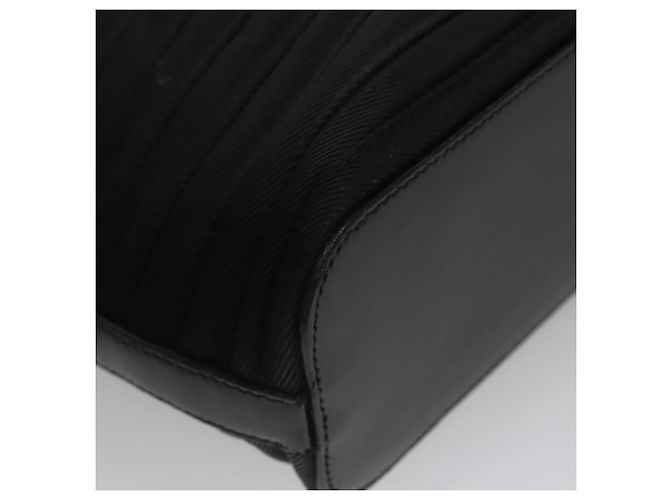 GUCCI Bamboo Handtasche Nylon 2way schwarz Auth ep7254 - Ansicht 15