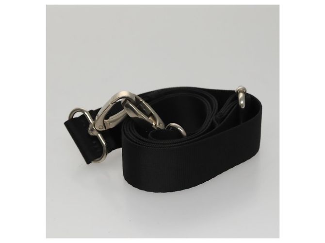 GUCCI Bamboo Handtasche Nylon 2way schwarz Auth ep7254 - Ansicht 22