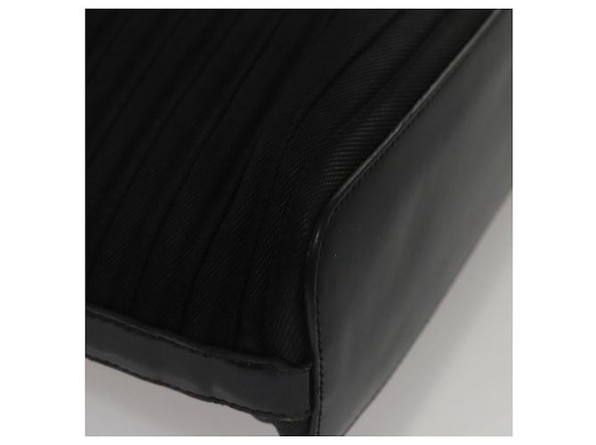 GUCCI Bamboo Handtasche Nylon 2way schwarz Auth ep7254 - Ansicht 9