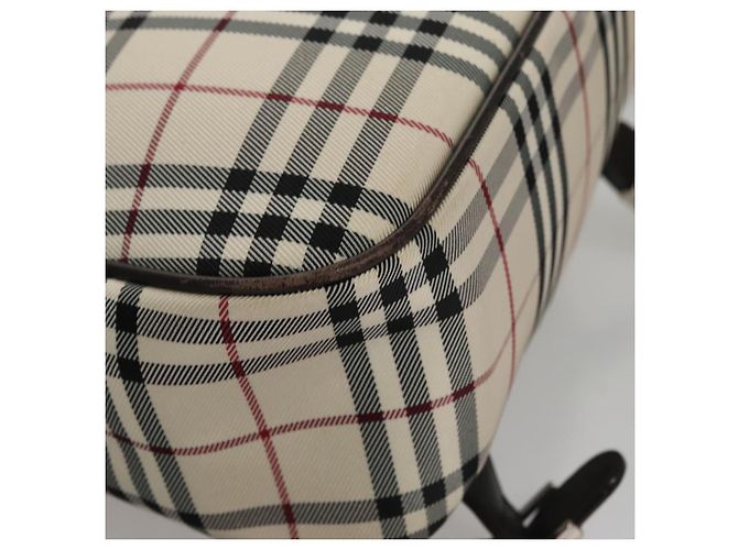 Mochila BURBERRY Nova Check de lona Beige Brown Auth ep7277 Castaño - vista 15