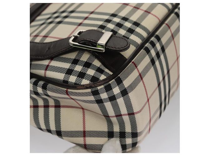 Mochila BURBERRY Nova Check de lona Beige Brown Auth ep7277 Castaño - vista 17