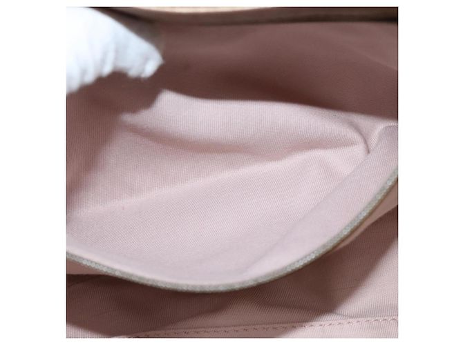 Bulgari Borsa a spalla BVLGARI Chandra in pelle bronzo Auth am7552 - vista 21