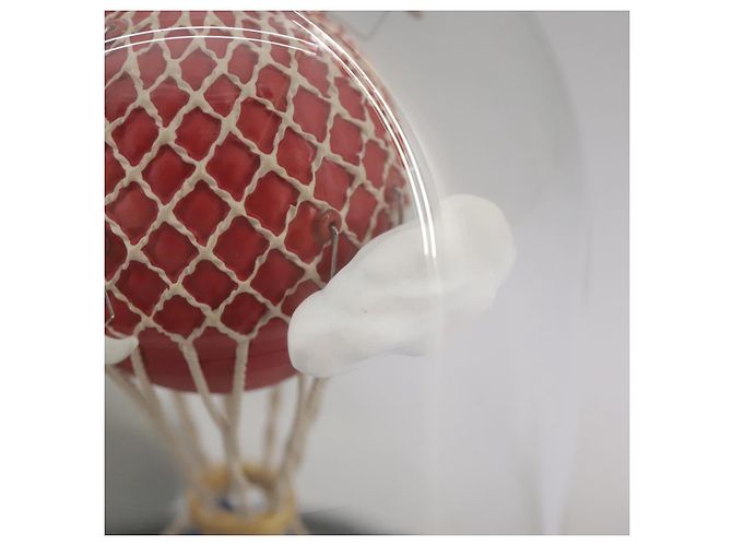 LOUIS VUITTON Snow Globe Balloon VIP Only Clear Red LV Auth 108231 - view 10