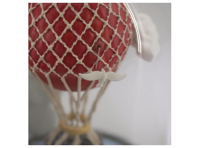 LOUIS VUITTON Snow Globe Balloon VIP Only Clear Red LV Auth 108231 - view 11