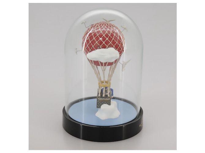 LOUIS VUITTON Snow Globe Balloon VIP Only Clear Red LV Auth 108231 - view 3