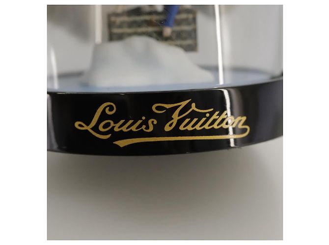 LOUIS VUITTON Snow Globe Balloon VIP Only Clear Red LV Auth 108231 - view 8