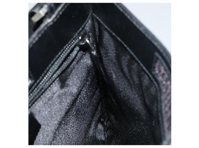 Borsa a Spalla GG Canvas Gucci Nera 27639 Auth ep7170 Nero - vista 20