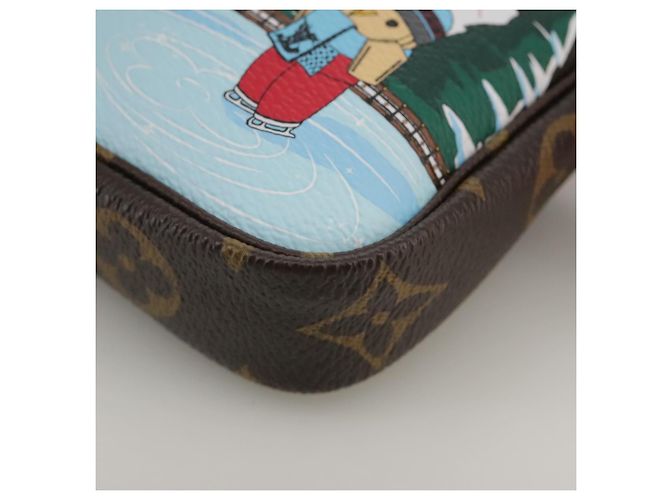 LOUIS VUITTON Monogram Vivienne Mini Pochette Accessoires M82623 LV Auth 111162A Monogramma - vista 16