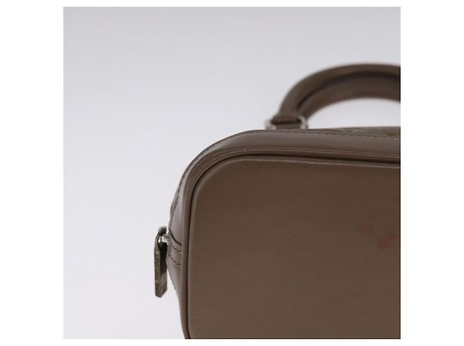 LOUIS VUITTON Monogramma Satin Piccola Borsa Alma Grigia M92147 LV Auth 108907 Marrone - vista 14
