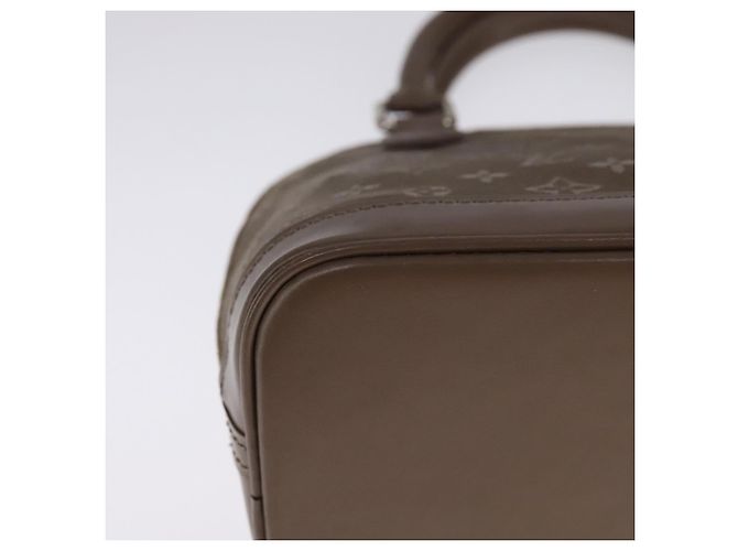 LOUIS VUITTON Monogramma Satin Piccola Borsa Alma Grigia M92147 LV Auth 108907 Marrone - vista 16