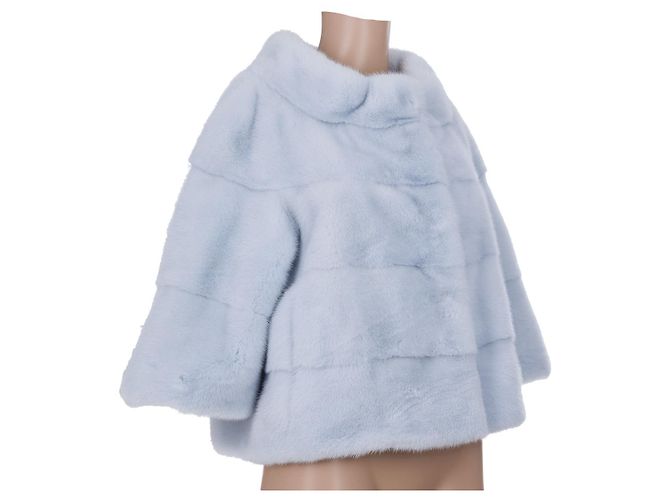 Autre Marque UNSIGNED Blue Fur Garment - 102235 - view 2