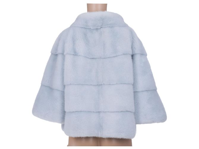 Autre Marque UNSIGNED Blue Fur Garment - 102235 - view 3