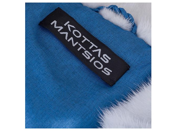Autre Marque UNSIGNED Blue Fur Garment - 102235 - view 7