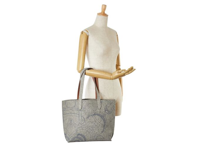 Borsa Tote Karimi MM di Hermès Marrone - vista 10