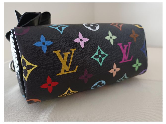 Neo speedy Louis Vuitton x Takashi Murakami Nano Speedy Multicolore - vista 11