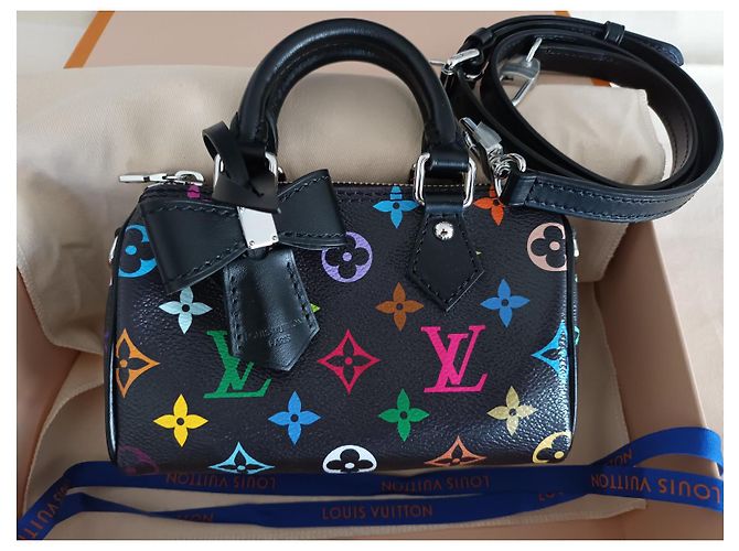 Neo speedy Louis Vuitton x Takashi Murakami Nano Speedy Multicolore - vista 2