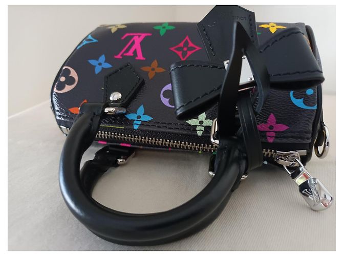 Neo speedy Louis Vuitton x Takashi Murakami Nano Speedy Multicolore - vista 3