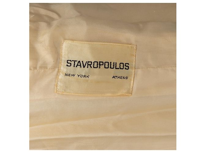 Autre Marque Kurze Latzhose Stavropoulos Aus weiß - Ansicht 11
